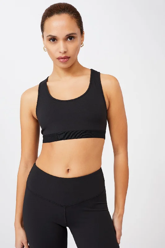 Yoga Bar with Healthy Fats for Weight Loss -Sports Bra (Black)