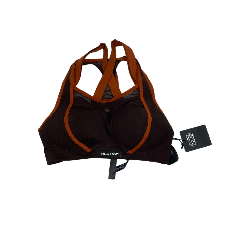 Yoga Bars for Balanced Nutrition -Brown Athletic Bra Savage X Fenty, Size M