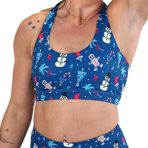 Yoga Bar with Real Peanut Butter -Butterfly Back Bra | Frostbite