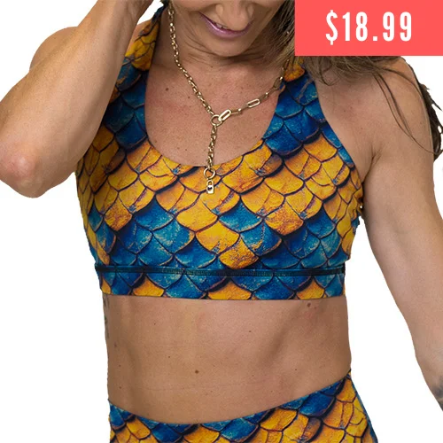 Low-Sugar Vegan Yoga Bars -Butterfly Back Bra | Gilded