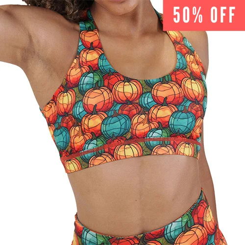 Organic Yoga Bars with High Fiber -Butterfly Back Bra | Gourd Vibes Only