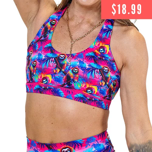 Raw Vegan Yoga Bar for Better Nutrition -Butterfly Back Bra | Hang In There