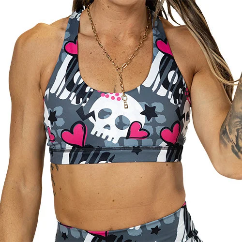 Vegan Energy Yoga Bars -Butterfly Back Bra | Heartbreaker