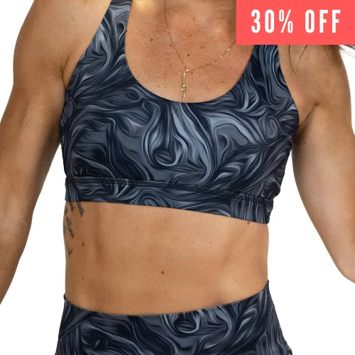 Yoga Bar with Vanilla Flavor -Butterfly Back Bra | Smoke & Mirrors