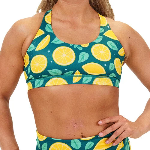 Low-Carb Yoga Bars -Butterfly Back Bra | Sour Power