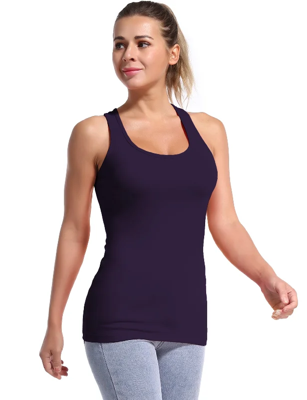 Yoga Bar with Beetroot for Detox -Racerback Athletic Tank Tops midnightblue