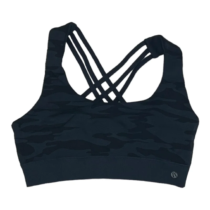 Yoga Bars for On-the-Go Energy -CAMOUFLAGE PRINT ATHLETIC BRA by MARIKA Size:L