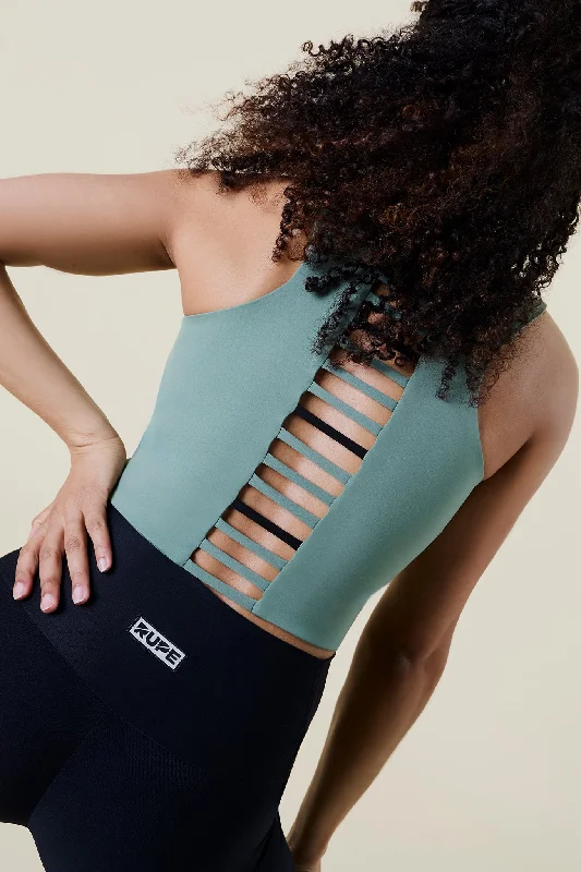 Vegan Energy Yoga Bars -Women's Sports Tank Top - Warpless Fabric Monochrome
