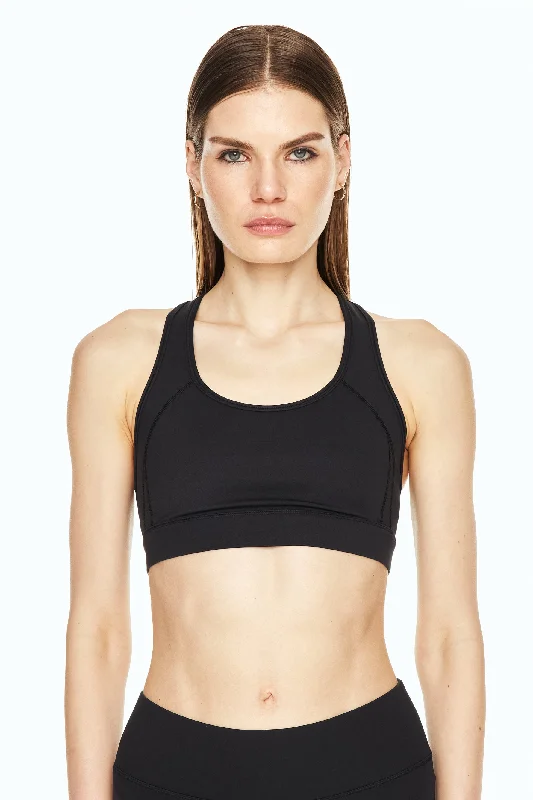 Yoga Bar with Sweet Potatoes -Center Stage Bra - Black