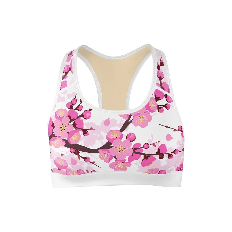 Yoga Bar with Maca Root -Cherry Blossom Sports Bra