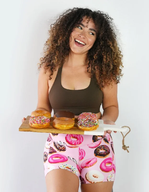 Yoga Bar with Cacao for Antioxidants -Chocolate Sports Bra