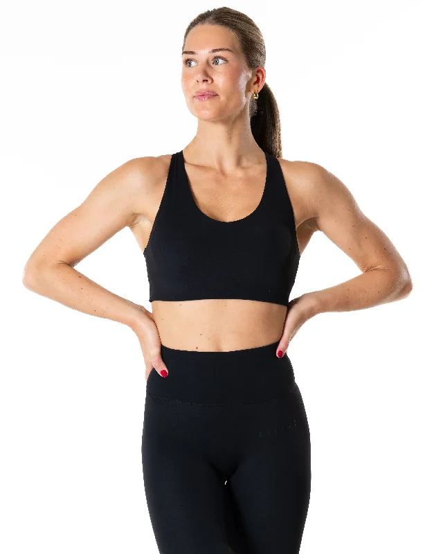 Yoga Bar with Protein and Fat -Clean Top High Support - Black