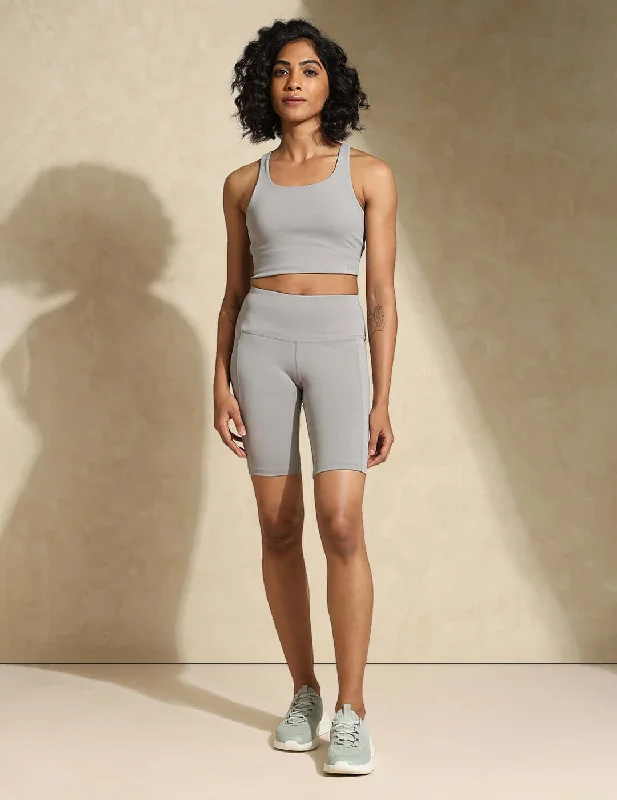 Yoga Bar with Macadamia Nuts and Chocolate -Cloud Grey High Impact Action Bra With Clasp & Aura Cycling Shorts Yoga Bar with Macadamia Nuts and Chocolate -Cloud Grey High Impact Action Bra With Clasp & Aura Cycling Shorts