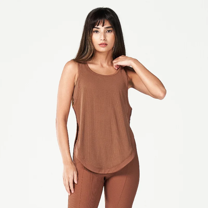 Yoga Bar with No Refined Sugars -Code All Day Tank - Aztec
