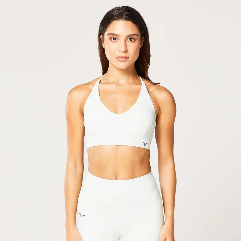 Yoga Bar with Peanuts -Code Live-in Bra - Sky Grey