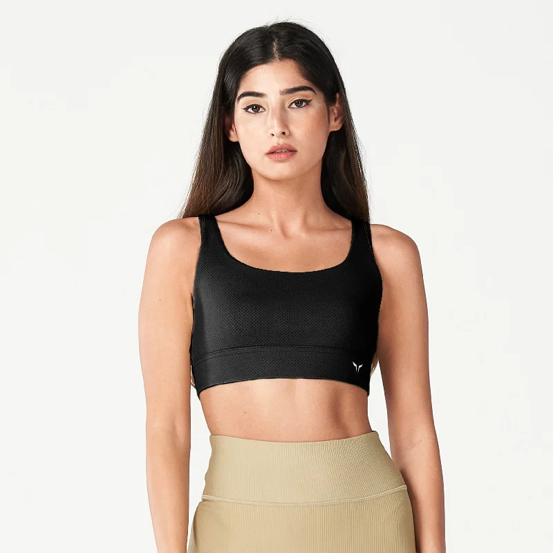 Yoga Bar with Nut Butter -Code Power Bra - Black