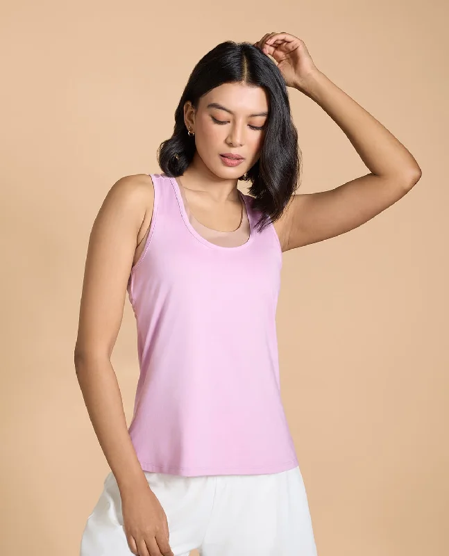 Yoga Bar for Active Women -Feather Feel Sleeveless Tank Top