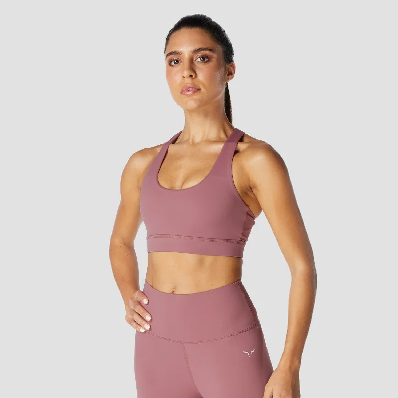 Yoga Bar for Quick, Nutrient-Rich Snack -Core Agile Bra - Berry Pink