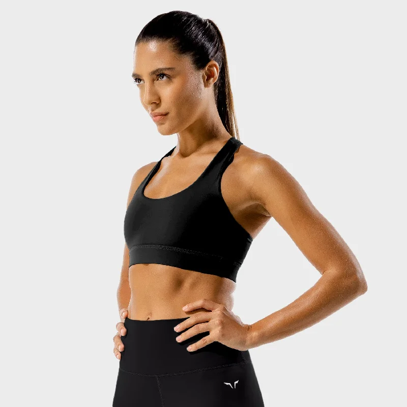 Yoga Bar for Protein and Nutrient Boost -Core Agile Bra - Onyx