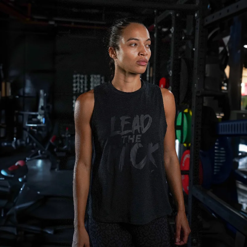 Yoga Bar with Plant-Based Ingredients for Clean Energy -Core Belief Tank Top - Black Marl
