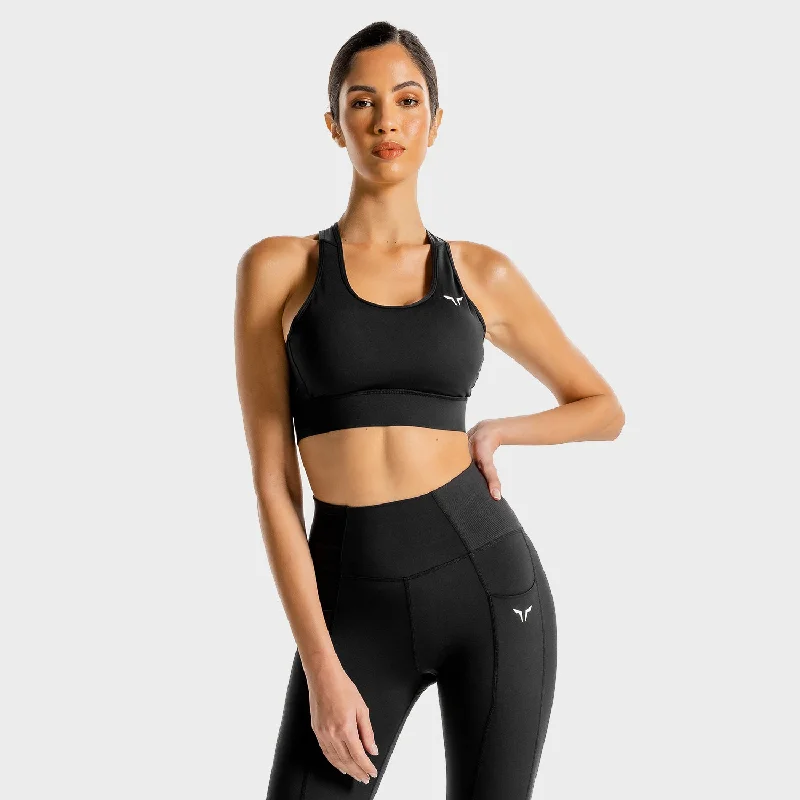 Yoga Bar with Apricots and Almonds -Core Bra - Onyx