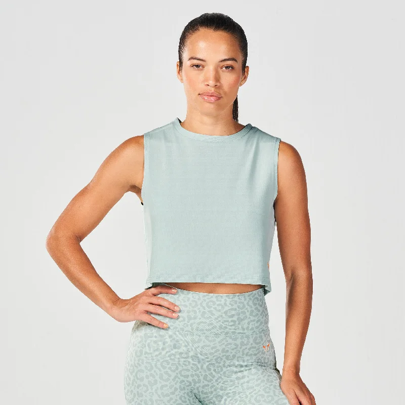 Yoga Bar with Cinnamon for Blood Sugar Balance -Core Crop Tank - Surf Spray