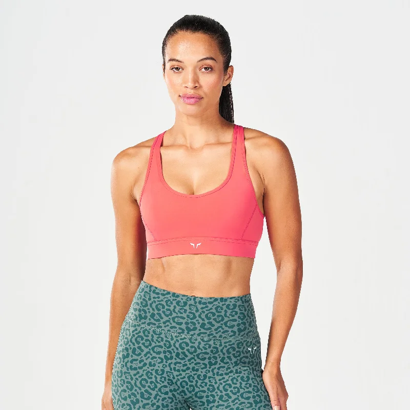 Yoga Bar with Low Glycemic Sweeteners -Core Elevate Bra - Cayenne
