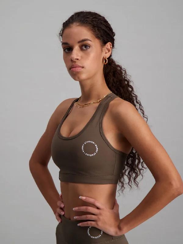 Yoga Bar with Maca Root -Core Sports Bra - Mocha