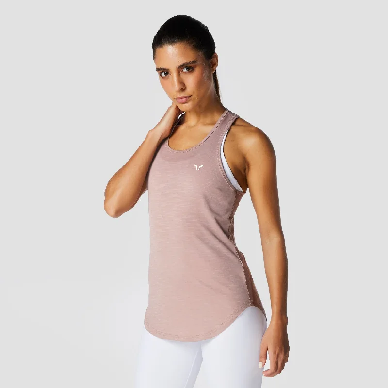 Yoga Bars with Organic Ingredients -Core Tank - Clay