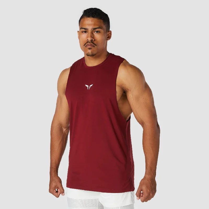 Yoga Bars for Protein and Fuel -Core Tank - Red