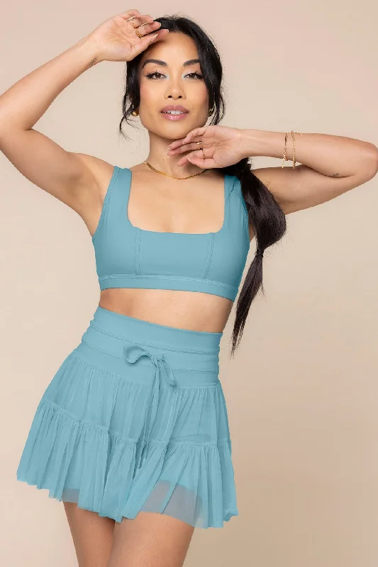 Yoga Bar with Natural Citrus Flavor -Corset Bra - Oasis