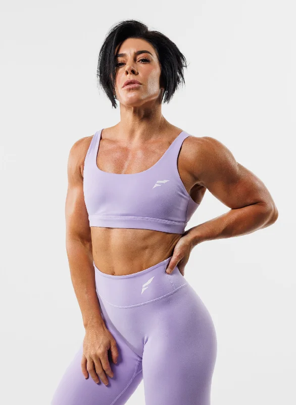 Yoga Bar with Date Paste -CRISSCROSS ESSENTIAL BRA - DIGITAL HAZE
