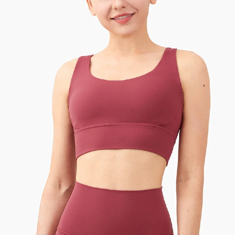Yoga Bar with Acai for Energy -Cross Back Sport Yoga Bra