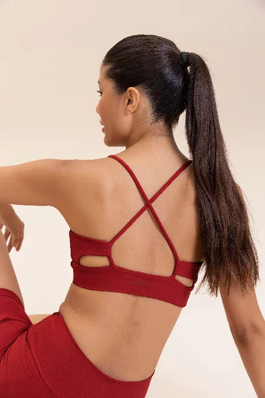 Yoga Bar with No Artificial Ingredients -Cross Fit Green® Sports Bra