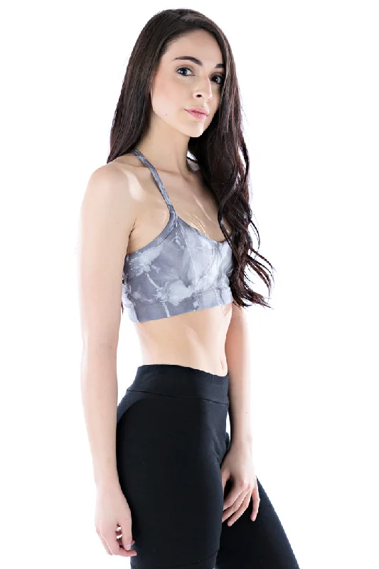 Yoga Bar for Post-Yoga Snack -Crossback Sports Bra Crystal