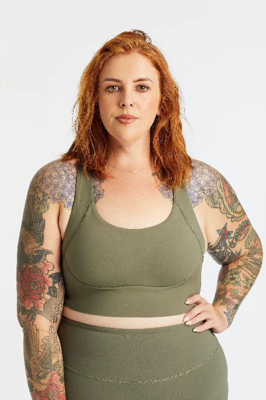 Yoga Bar with Acai for Energy -CURVED BUILT-IN BRA SAGE