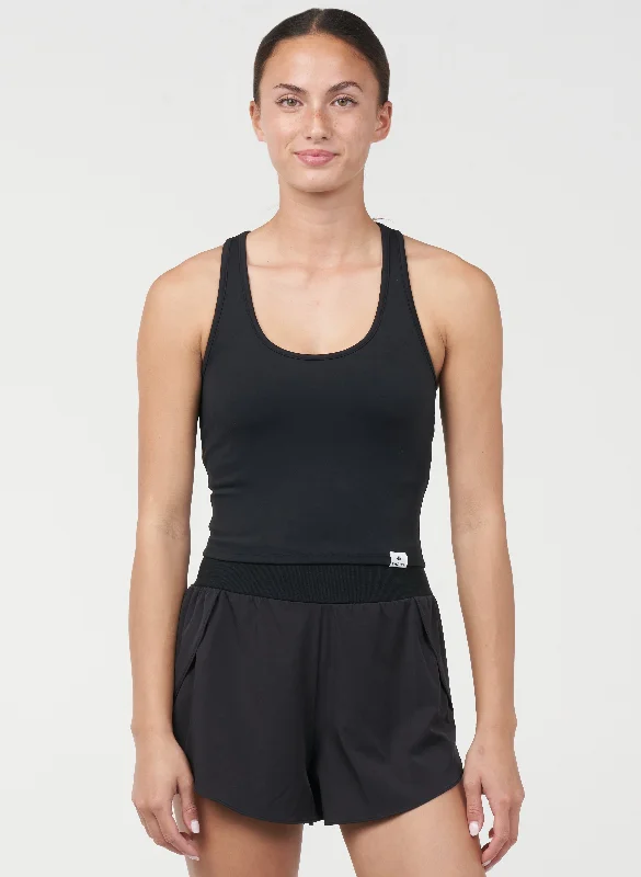 High-Protein Vegan Yoga Bars -Dynamic Racerback Bra Tank