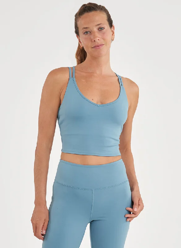 Yoga Bars with Plant Collagen -Dynamic V-Neck Bra Tank