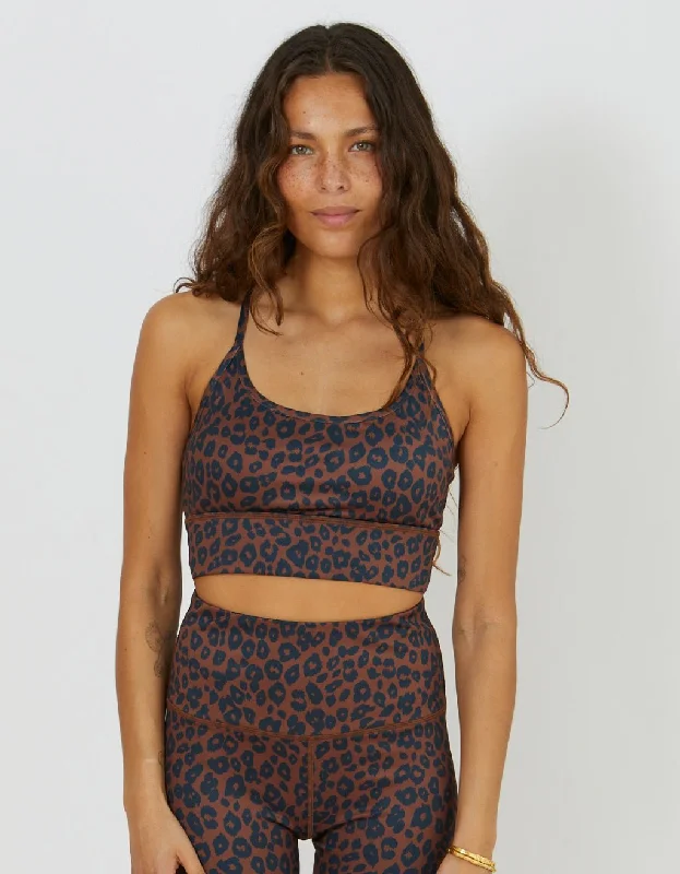 Yoga Bar with Caffeine for Energy -Ebony Yoga Bra