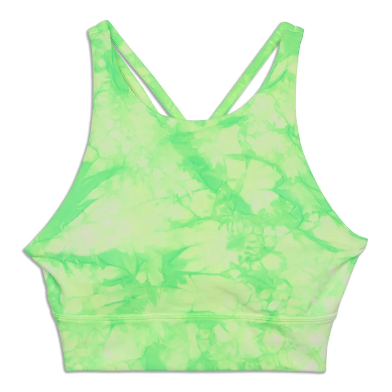 Yoga Bar with No Artificial Ingredients -Energy Bra High Neck Long Line - Resale