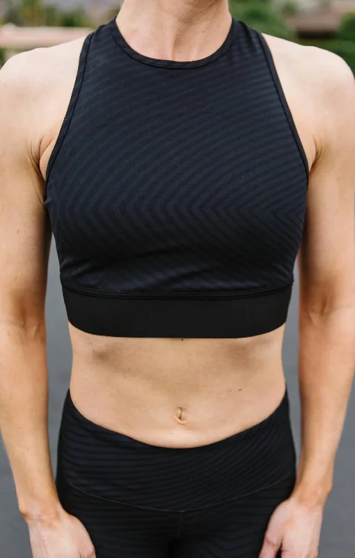 Yoga Bar with Rhodiola -Energy Shield Bralette In Black