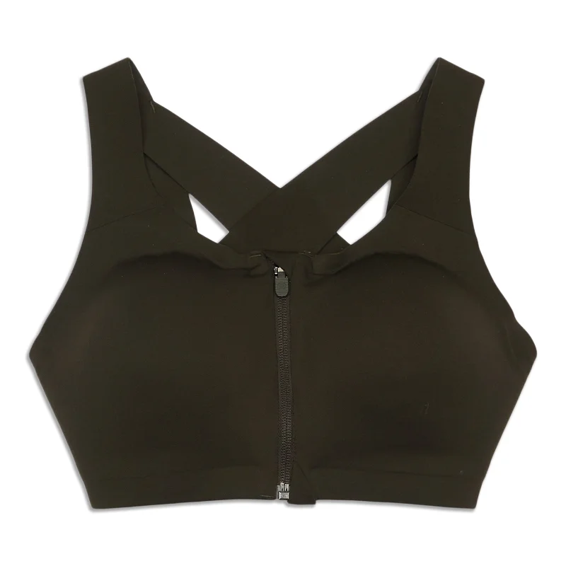 Yoga Bar with Date Syrup -Enlite Front-Zip Bra - Resale