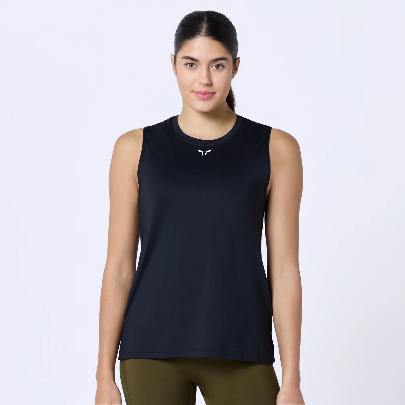 Yoga Bar with Adaptogens for Stress Management -Essential Crew Tank - Black