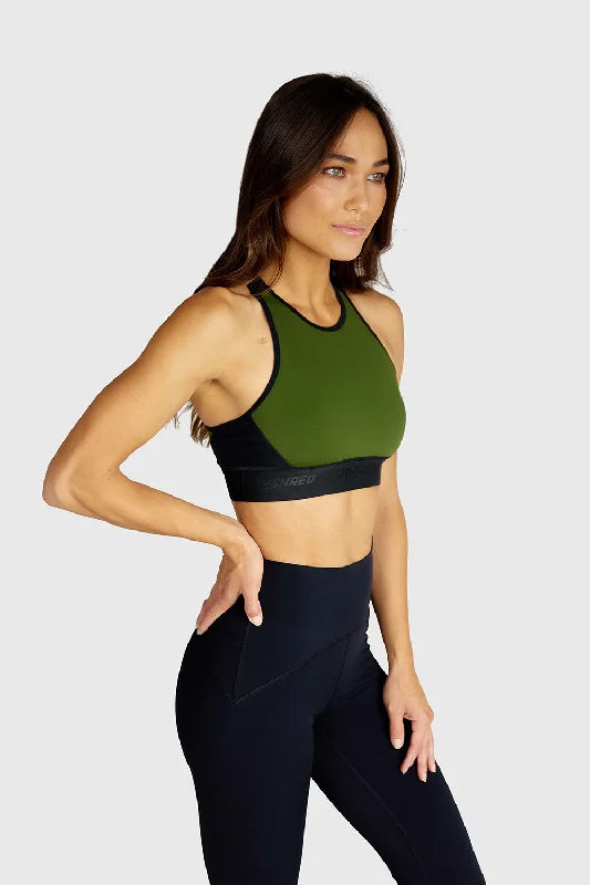 Yoga Bars for Athletes -ESSENTIAL HIGH NECK SPORTS BRA
