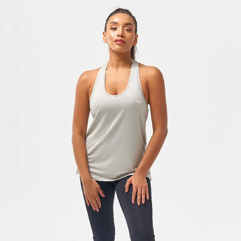 Yoga Bar with Almond Milk -Essential Tank Top - Willow Grey