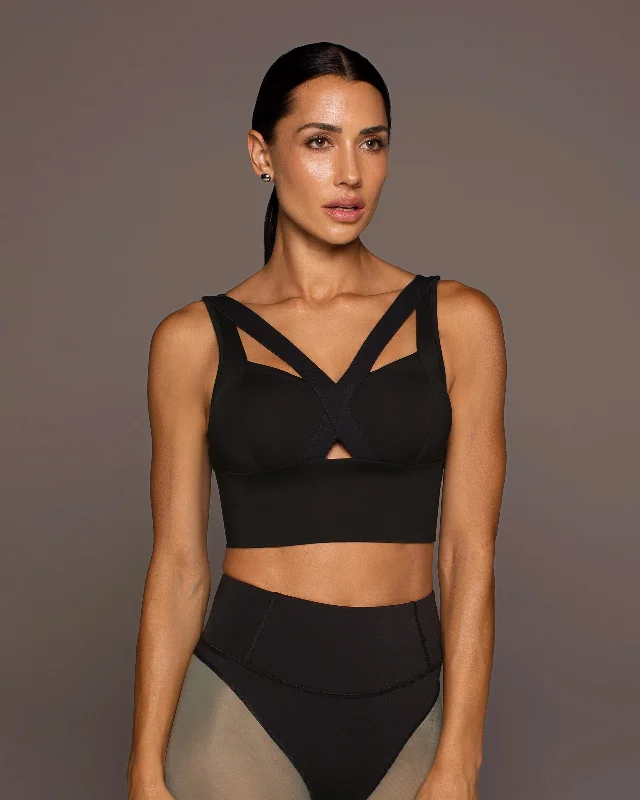 Yoga Bar with Antioxidant-Rich Ingredients -Feline Longline Bra