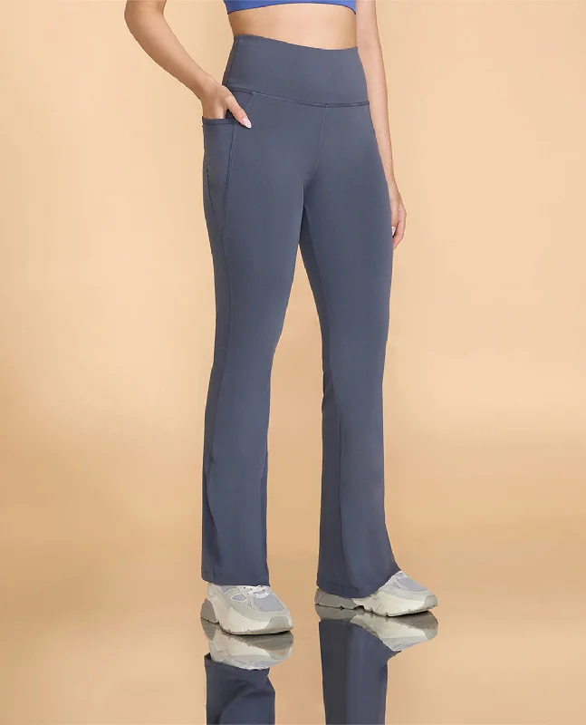 Yoga Bar for Mind-Body Connection -Women Stretchable Flared Pants