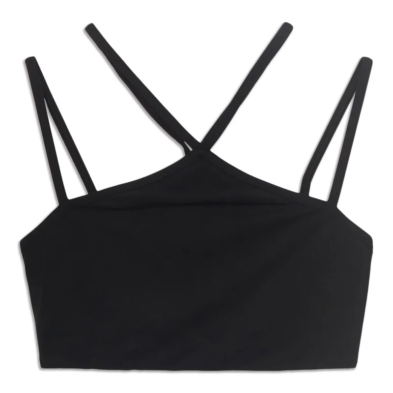 Yoga Bar with Lemongrass -Flow Y Strappy Bra - Resale
