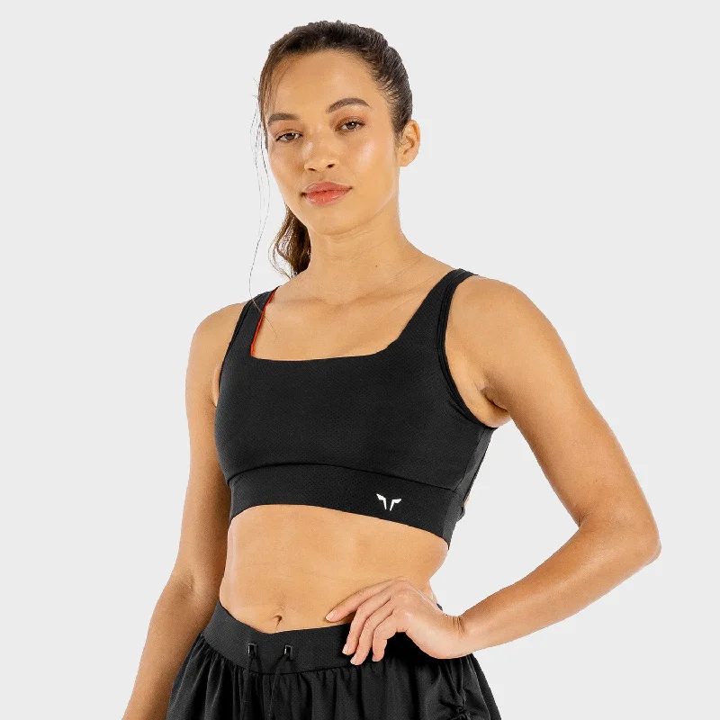 Yoga Bar for Focus and Relaxation -Flux Bra - Onyx & Flame