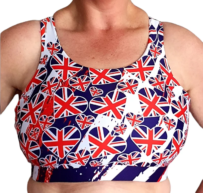 Yoga Bar for Muscle Endurance -HI Sports Bra - Flying The Flag